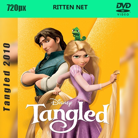 Kaset DVD Kartun: TANGLED (2010)
