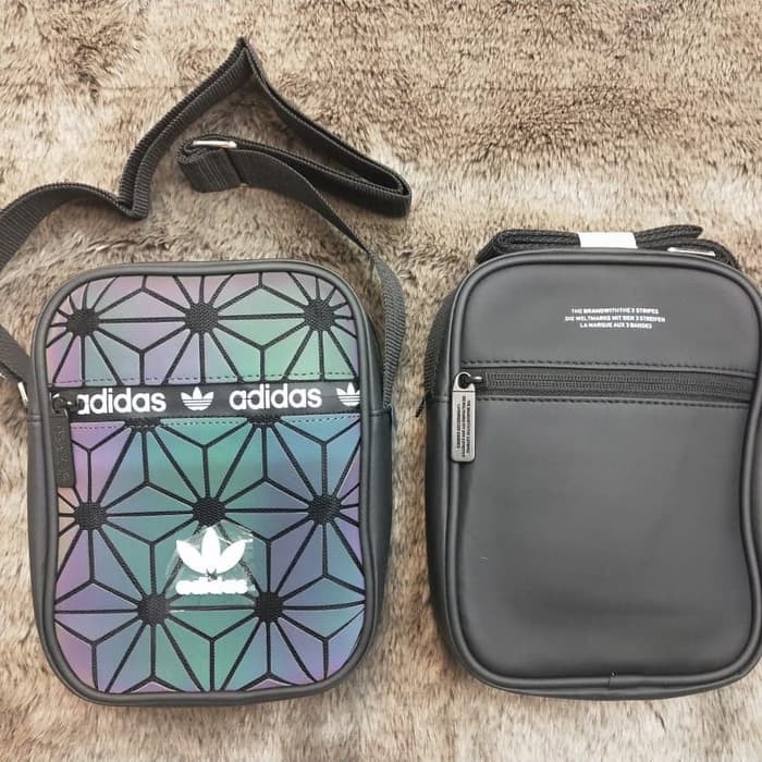 Adidas issey miyake tas mini selempang sling bag cowok cewek