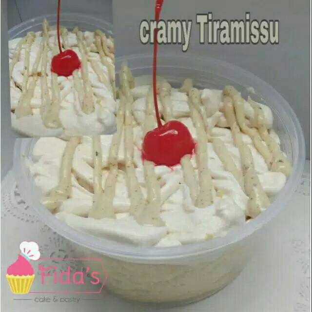 

Creamy tiramisu