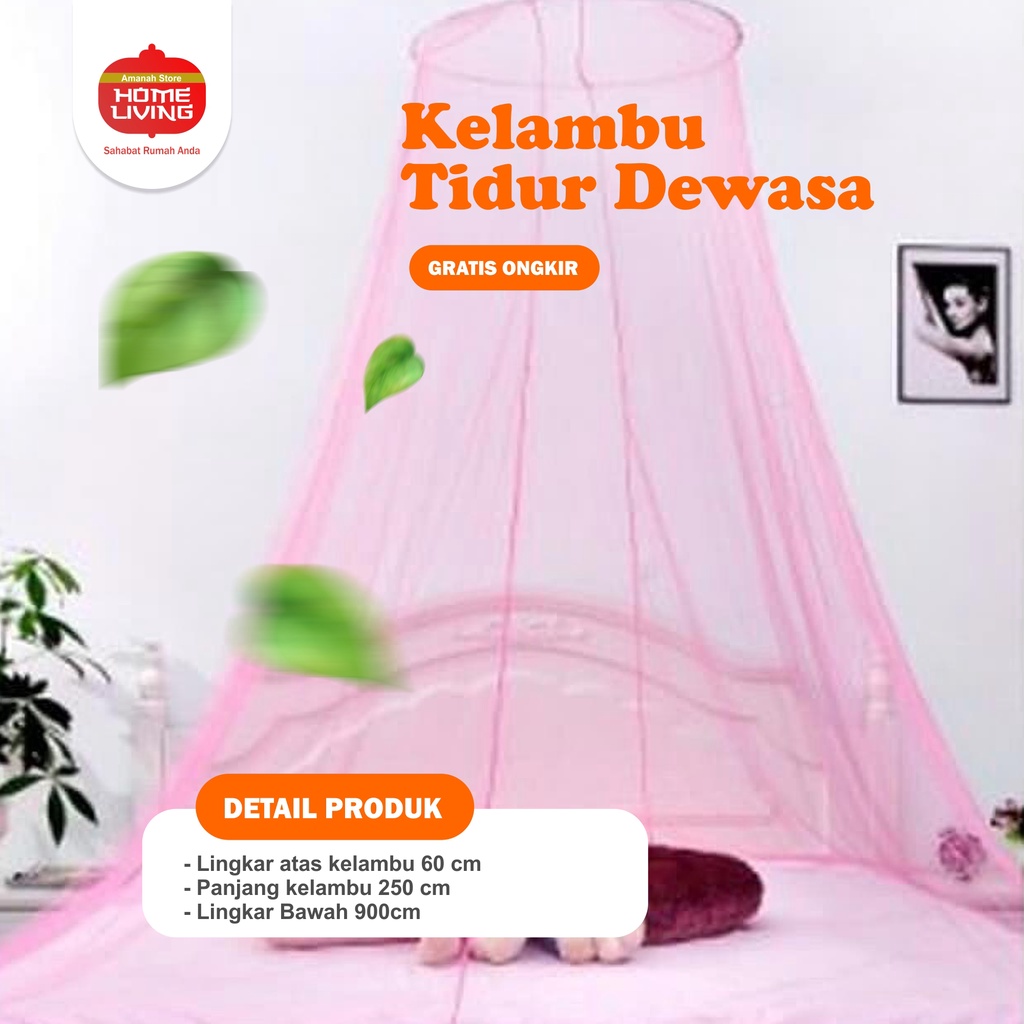 Kelambu tidur dewasa selambu nyamuk klambu gantung kelambu gantung jumbo dewasa