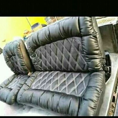 sarung jok cover jok L300 sopa wajik polos hitam