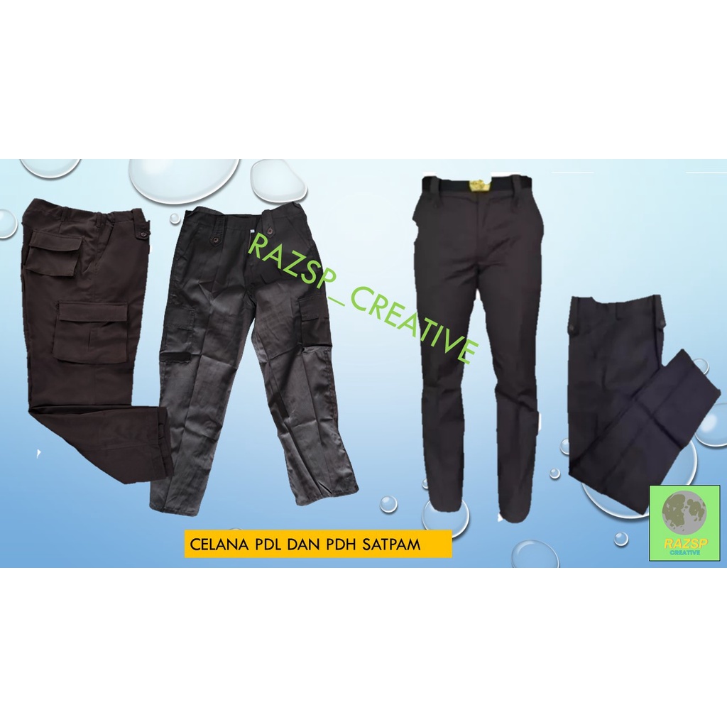 Celana PDL Satpam | Celana PDH Satpam | Celana PDL Security | Celana PDH Security | Celana PDH Sus W