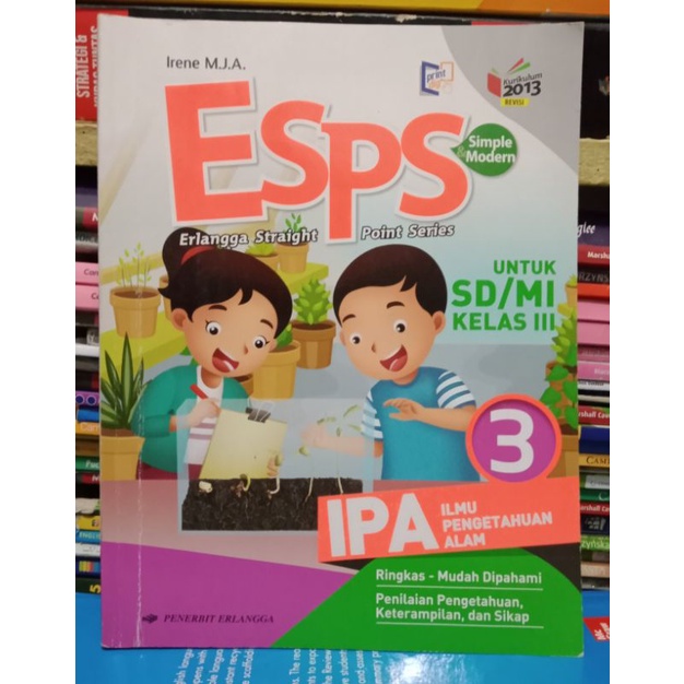 Esps IPA Kelas 3 SD/MI Erlangga