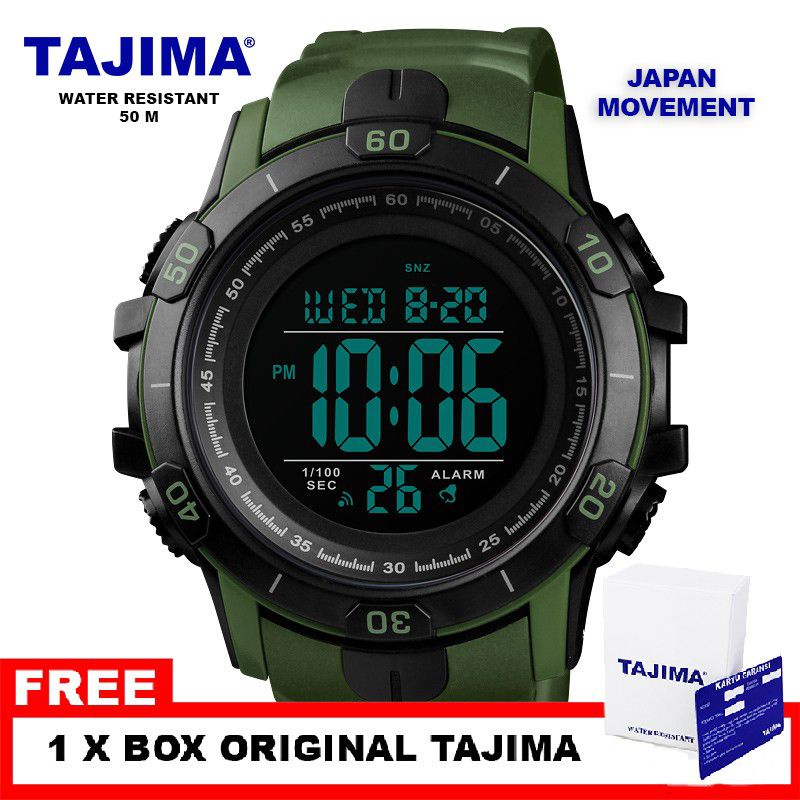 JAM TANGAN TAJIMA TAHAN AIR 50M GARANSI 1 TAHUN