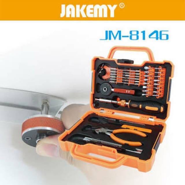 OBENG SET JAKEMY JM-8146 47 IN 1