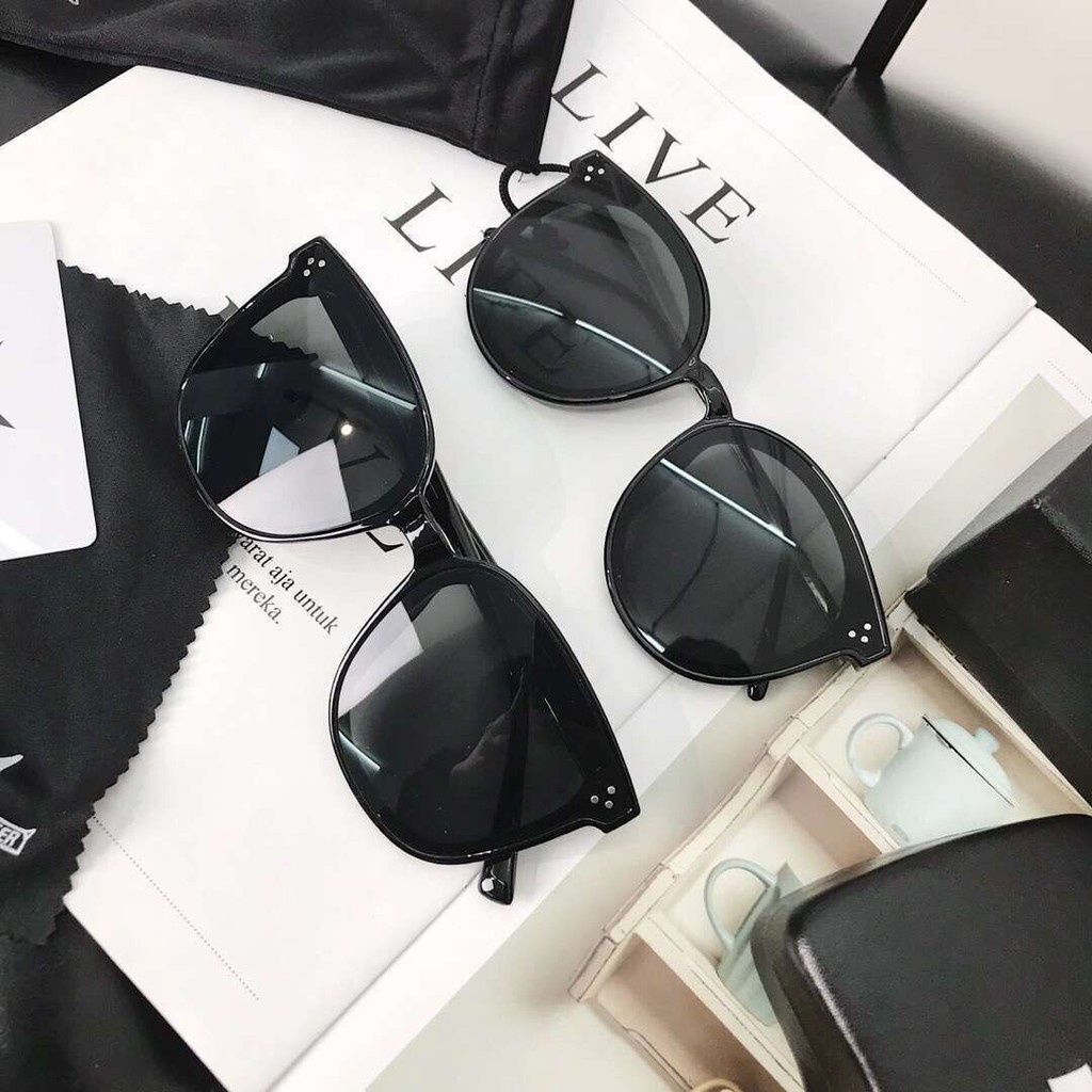 MOGYMOGY K401 Kacamata Hitam Pria Kacamata Matahari Wanita Sunglasses Fashion Korea