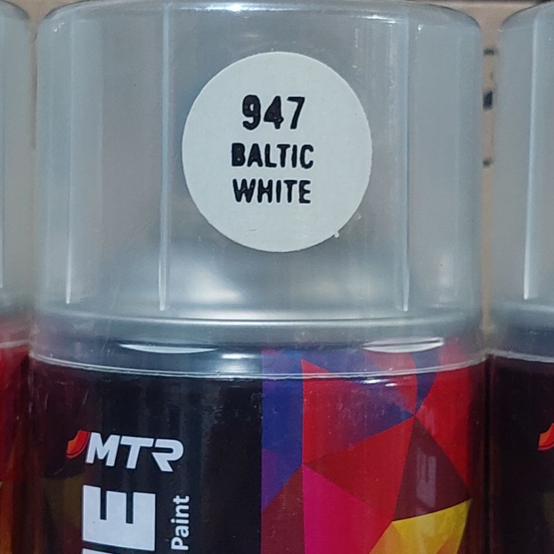 Pilok Pilox Cat Semprot MTR ARTONE Putih Gading 947 Baltic White 300cc Ukuran Besar Tahan Bensin Semprotan Bisa diputar Miring dan Lurus ( Horizontal dan Vertical)