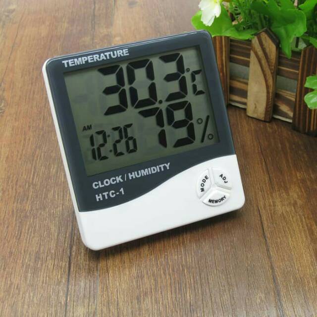 Hygrometer Thermometer HTC-1 termometer ruangan digital