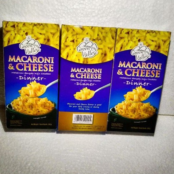 

Macaroni & Cheese Instan Green Valley 200gr