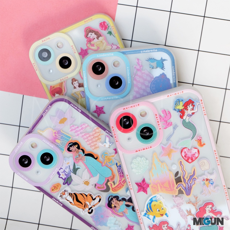 New! DISNEY PRINCESS CASE iPhone 7 8 7Plus 8Plus X XS MAX XR 11 12 13 PRO PROMAX