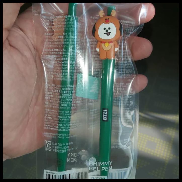 

OFFICIAL BT21 LINE FRIENDS CHIMMY PEN GEL