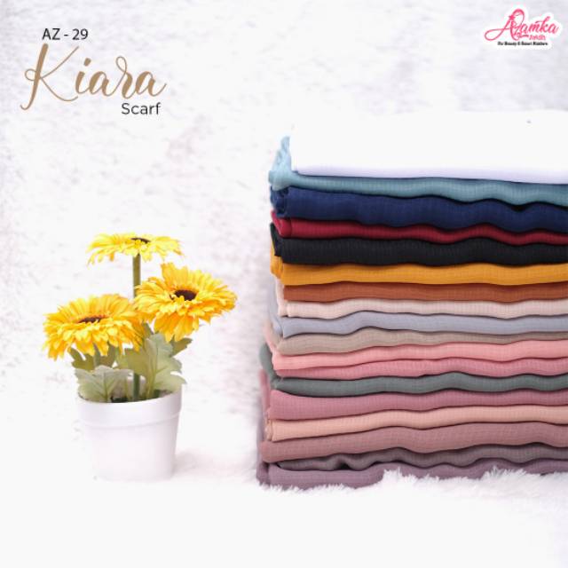 Kiara scarf segiempat by Azamka