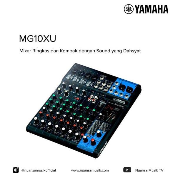 Yamaha MG10XU / MG-10XU / MG 10XU Analog Mixing Console Termurah