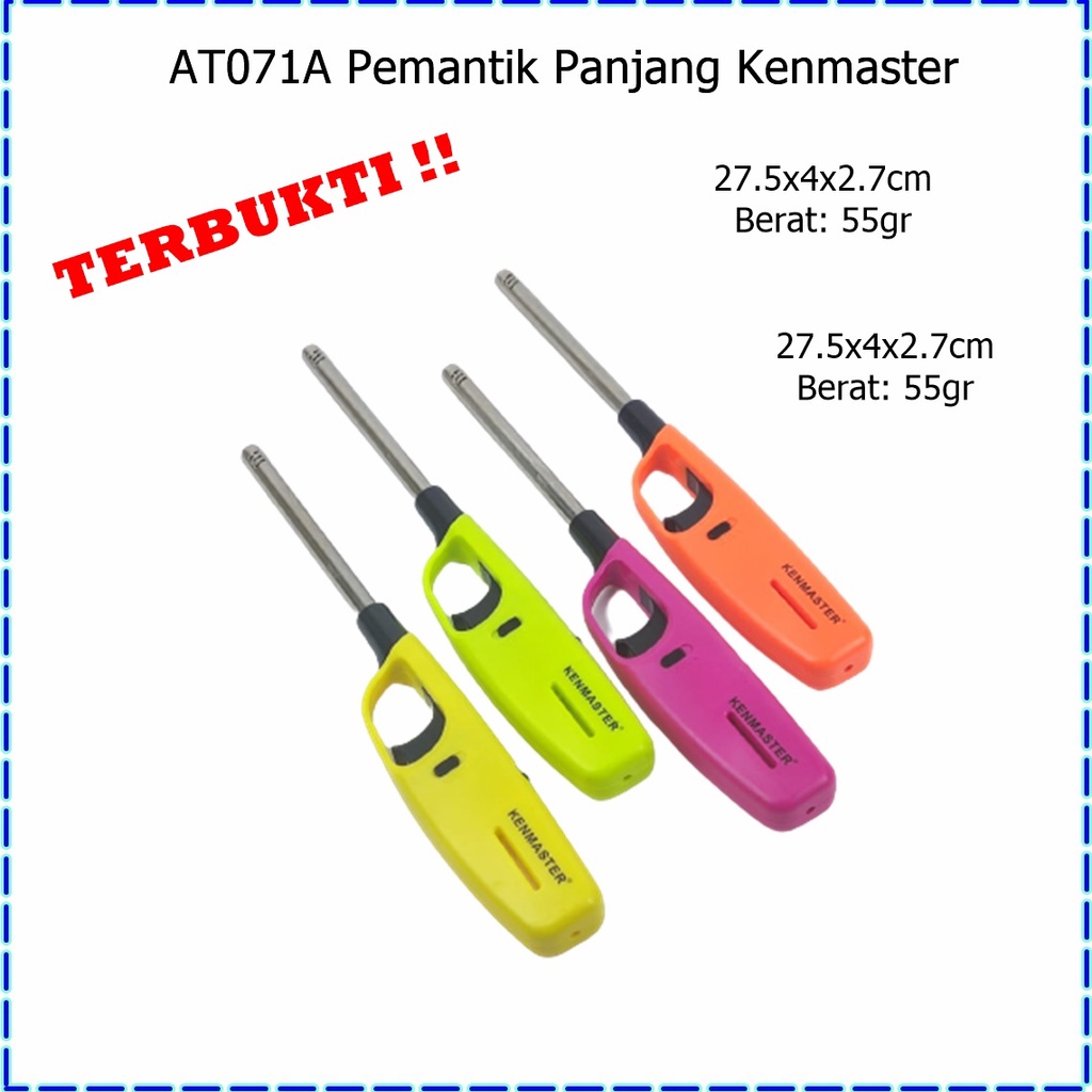 Alat Pematik Api Kompor Gas Dapur/Korek Kompor Lighter Gas Portable/ Pemantik Panjang/Korek Kompor/Pemantik Kompor Kenmaster