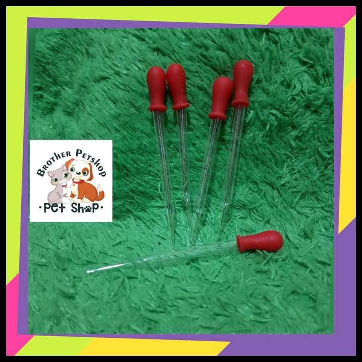 PIPET TETES KACA PIPET DROP KACA PIPET KUCING ANJING PIPET OBAT HEWAN