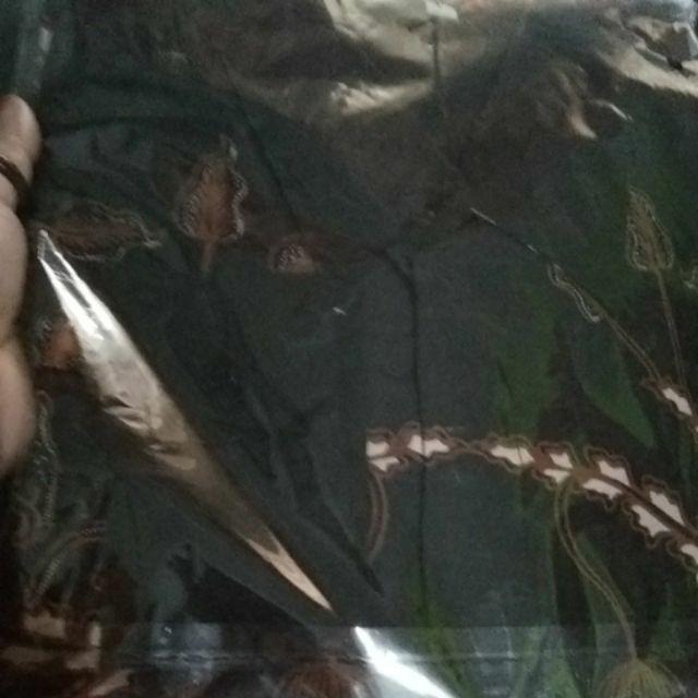 Batik Solo Saranghae Kemeja Pria Katun Cabut Sragenan Full Furing