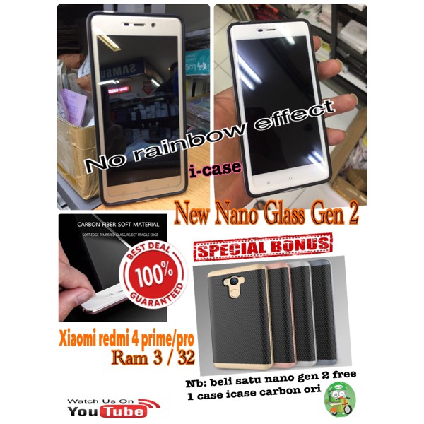 case xiaomi redmi 4 prime bkn ipaky bonus nano gen 2 tempered glass