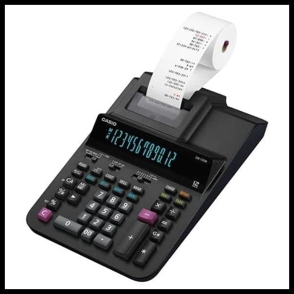 

Casio DR-120 R - Print Kalkulator Struk/Printing Calculator DR-120R