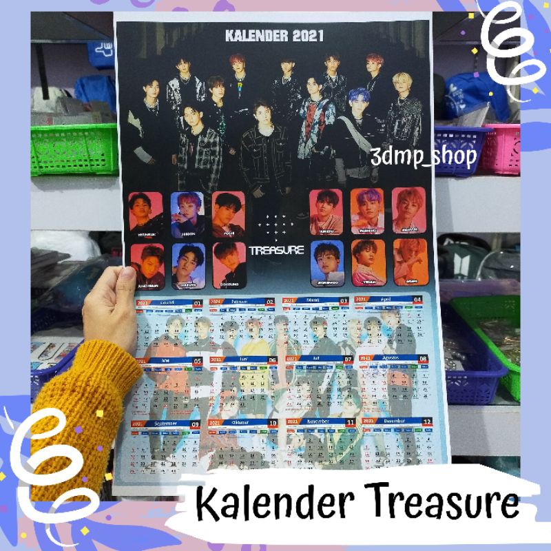 Kalender Treasure 2021 kpop The First Step