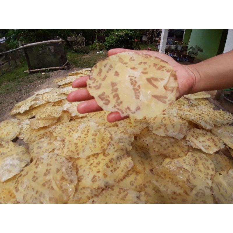 

Murah Kerupuk Jengkol Mentah Super 1KG Asli Padang | oleh-oleh padang | cemilan