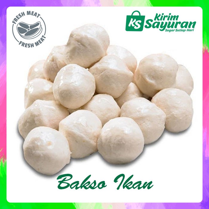 

BAKSO IKAN FRESH (1 PACK, 10 BUTIR)