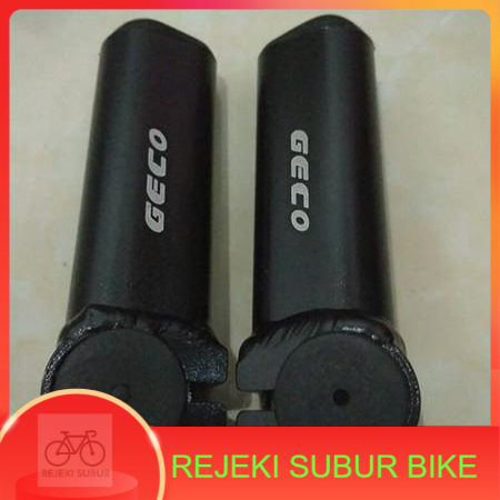 tanduk stang bar end alloy geco sepeda mtb federal sepeda lipat minion hybrid