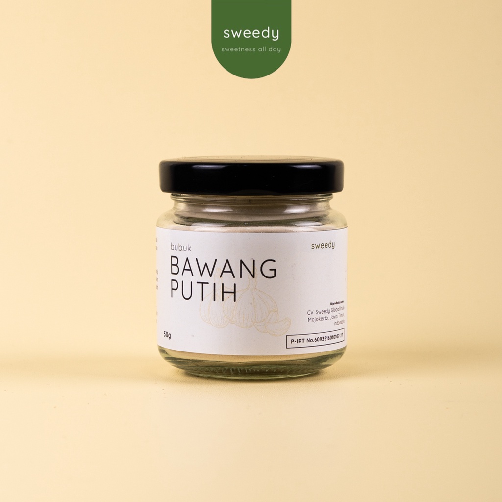 

SWEEDY - Bawang Putih Alami Bubuk 50gr / garlic powder