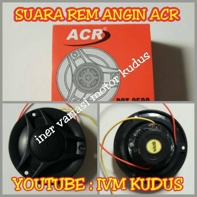 Suara rem angin sra acr ivm iner variasi motor kudus