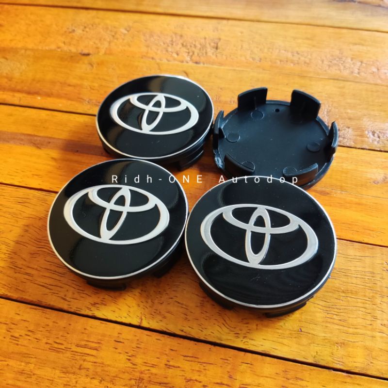 TUTUP DOP VELG MOBIL TOYOTA DAIHATSU MITSUBISHI DIAMETER LUAR 5,7CM