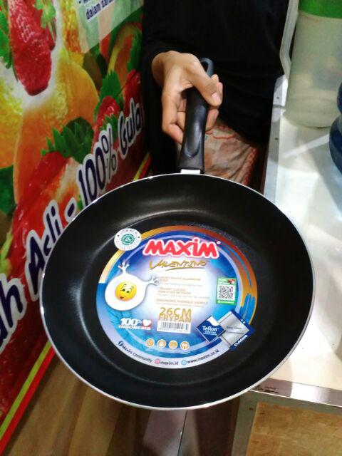 Wajan Frypan Teflon 24 Cm Maxim Valentino
