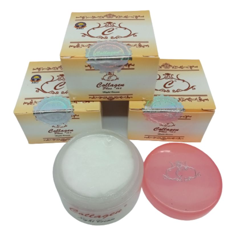 (ECER) CREAM COLLAGEN MALAM // COLLAGEN MALAM HOLO SILVER