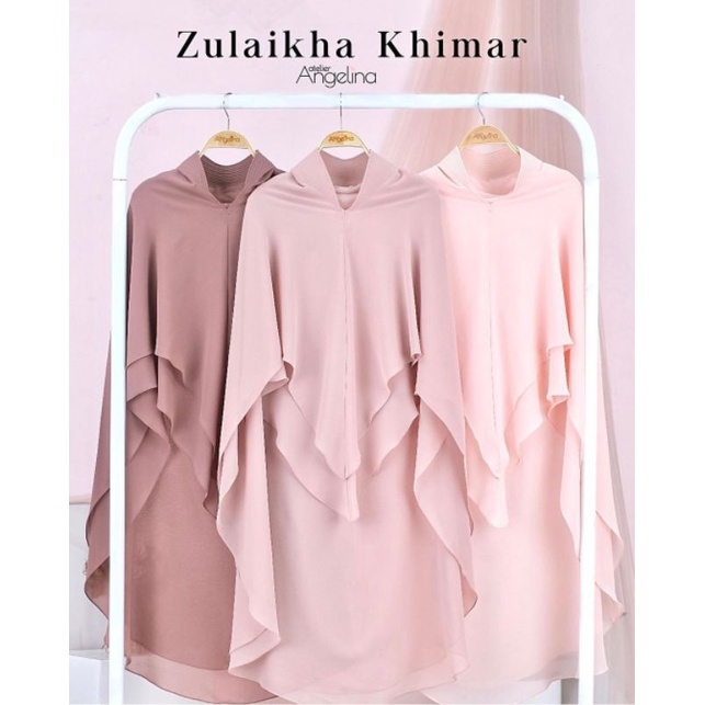 Zulaikha Khimar Atelier Angelina softpad SP size S M