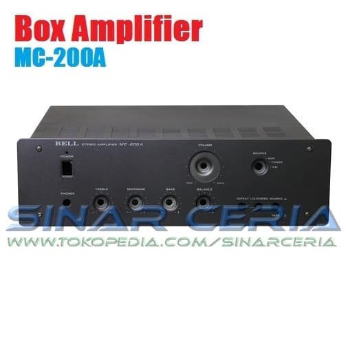 MURAH   Box Power Amplifier BELL M-200A