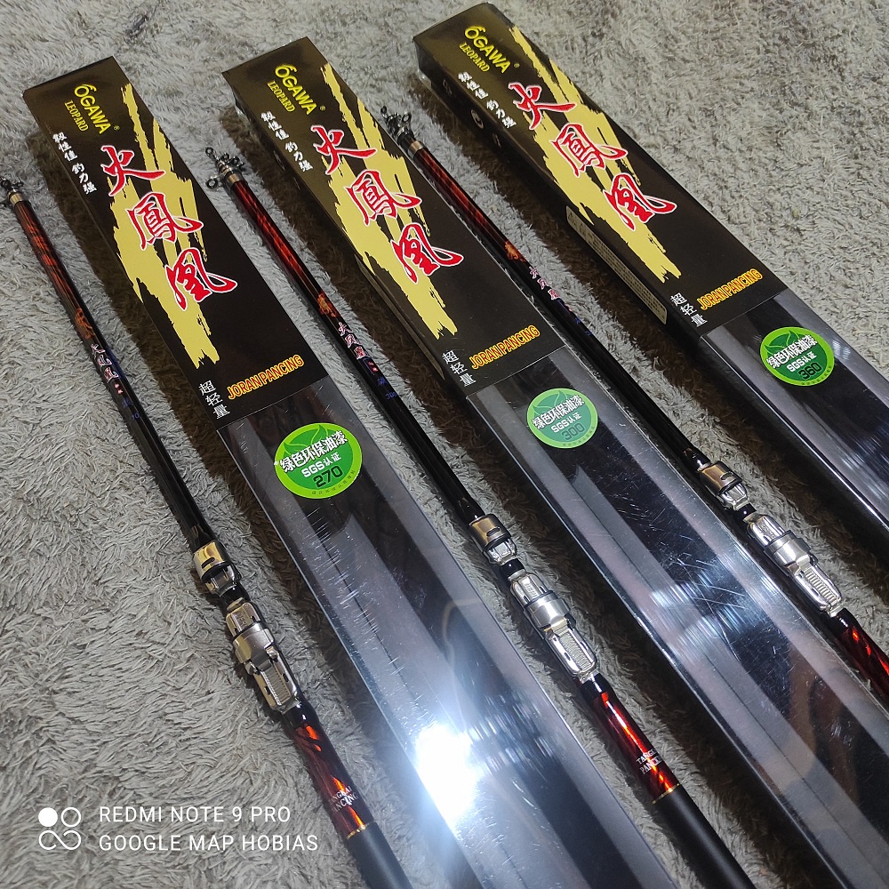 Joran Pancing Tegek Kolong Ogawa Leopard 270. 300. 360. 450