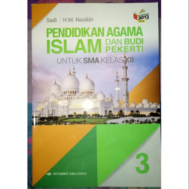 BUKU PEND.AGAMA ISLAM KELAS 12 ERLANGGA