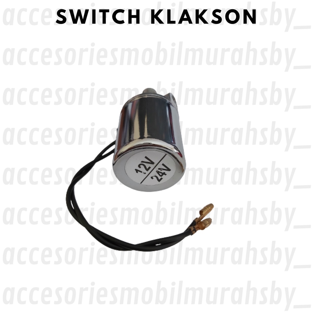 Switch Swit Big Horn Tech Air Horn Klakson Bel Angin Corong Terompet Small 12 - 24 V Volt