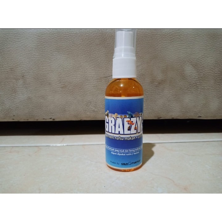 Graezy Plus Liquid Spray- Vitamin kura kura / reptil