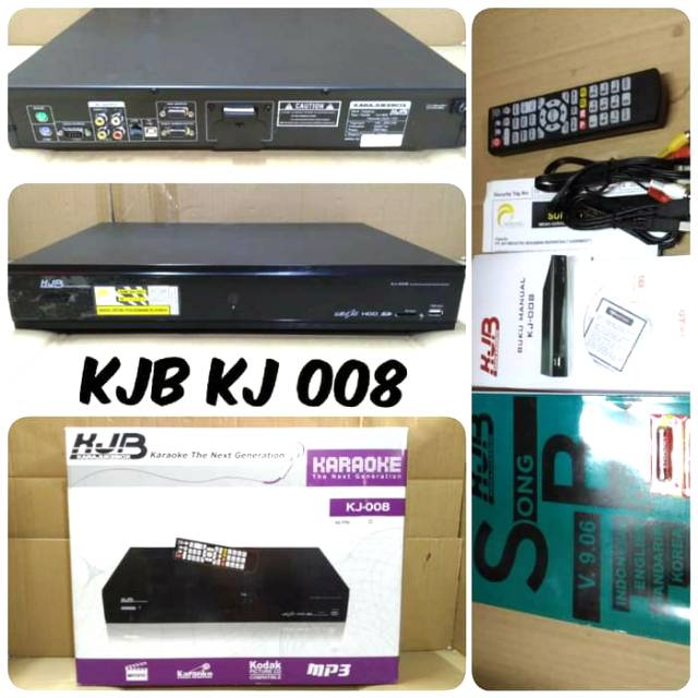 DVD karaoke player ysteam KJB KJ008