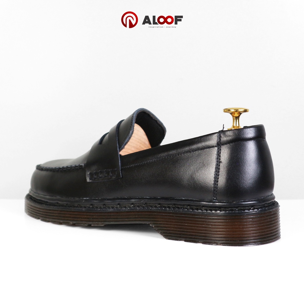 Aloof PENNY - Sepatu Loafer Pria Kulit Asli Original Indonesia