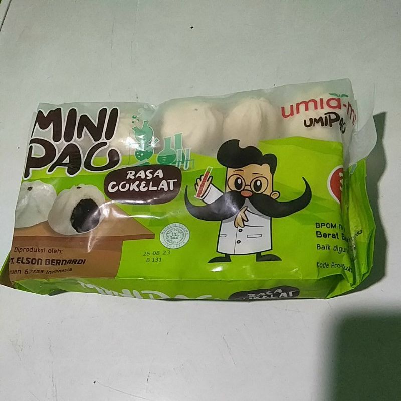 

Minipao Umi-Ami rasa coklat, rasa ayam isi 30 biji