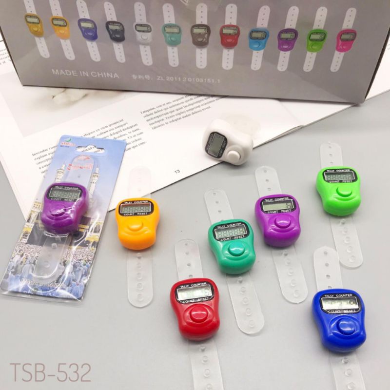 TASBIH DIGITAL FINGER COUNTER, WARNA DIKIRIM ACAK