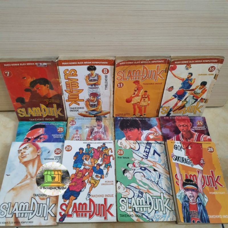 KOMIK SLAM DUNK CABUTAN