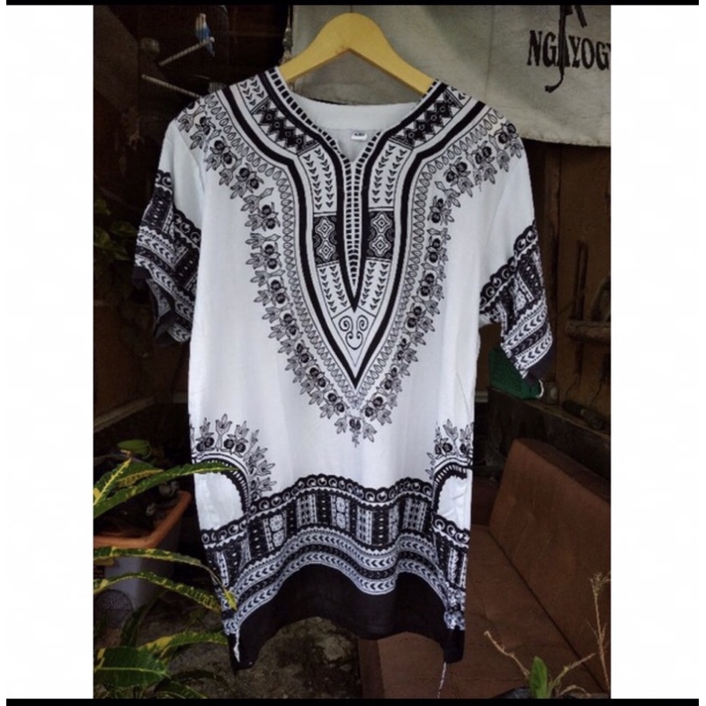 KAOS ETNIK baju Dashiki BigSize JOGJA BALI THAILAND UJE JEFRI BATIK