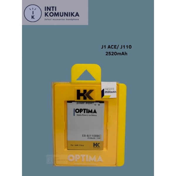 BATERAI SAMSUNG GALAXY J1 ACE J110 J111F - S4 Mini I9190 I9192 - Hk Optime DOUBLE POWER BATTERY