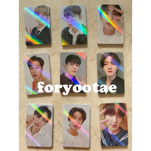 SF9 WONDERWALL TURN OVER POB PC PHOTOCARD BENEFIT