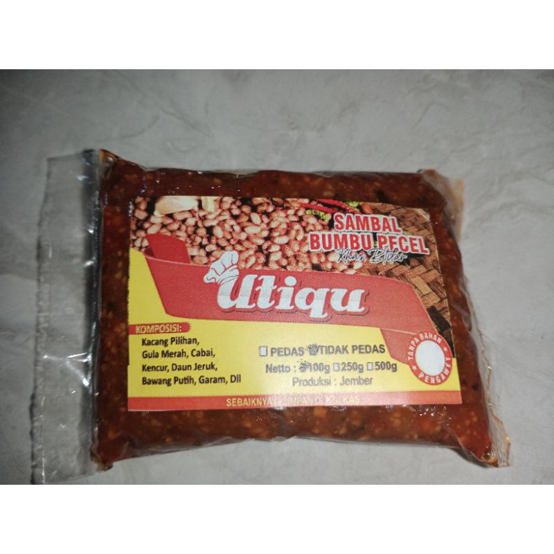 

Promo Murah 3 Sambel Pecel Blitar (100g)