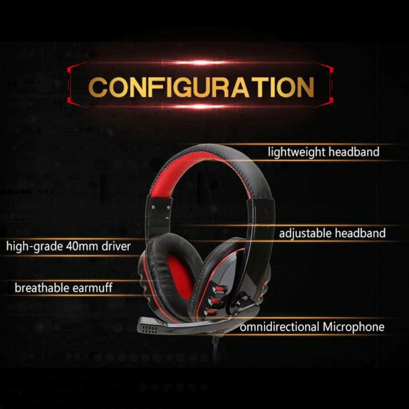 SOYTO Headset Gaming+mic