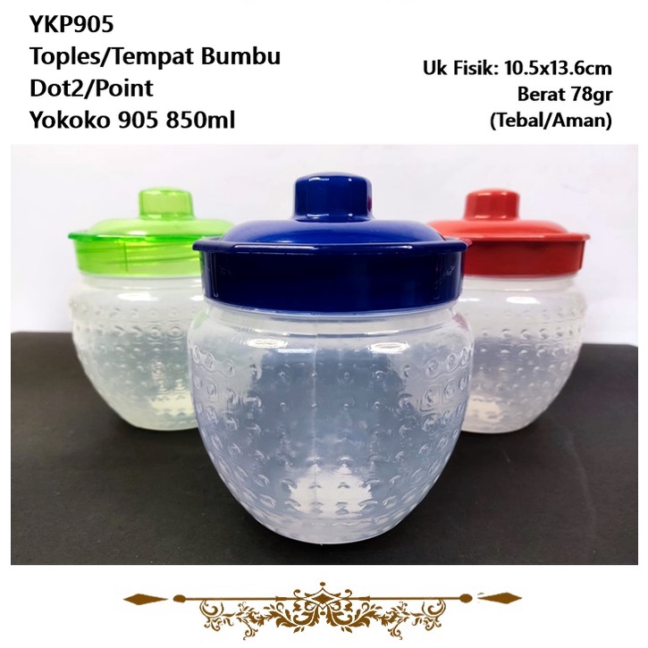 Toples Mini/Tempat Bumbu Yokoko YKP905