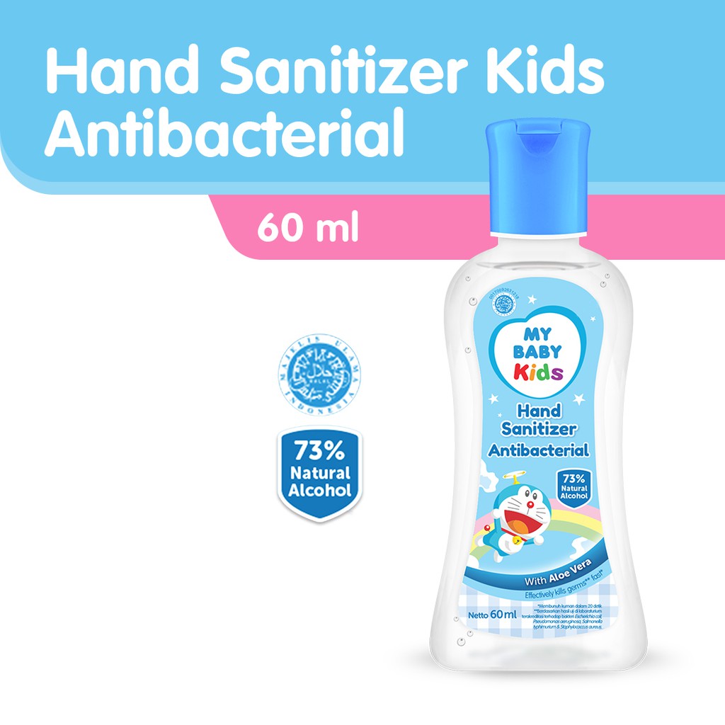 Jual MY Baby Kids Hand Sanitizer Antibacterial 60ml - Hand Sanitizer ...