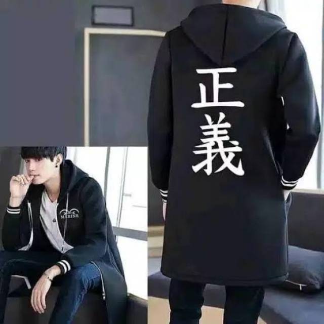JAKET JUBAH ANIME MARINE KOREA/JAKET JUBAH ANIME